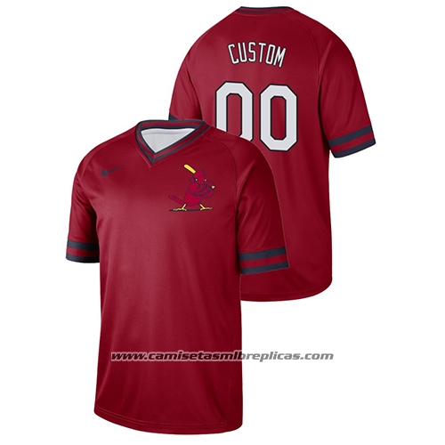 Camiseta Beisbol Hombre St. Louis Cardinals Custom Cooperstown Collection Legend Rojo